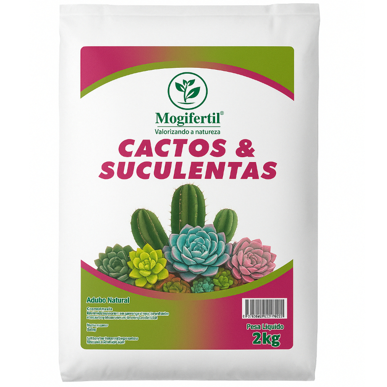 Substrato Cactos E Suculentas 2Kg Mogifertil em Oferta na Shopee