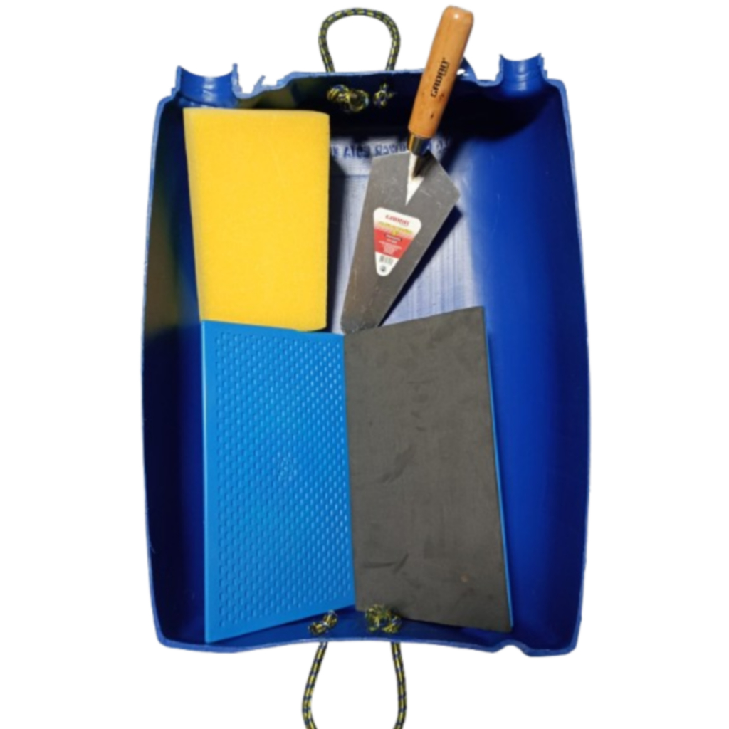 Caixote Pra Masseira Kit Ferramentas Para Serviço De Pedreiro