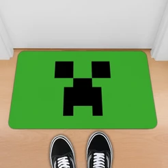 Tapete Decorativo Emborrachado - CREEPER MINECRAFT