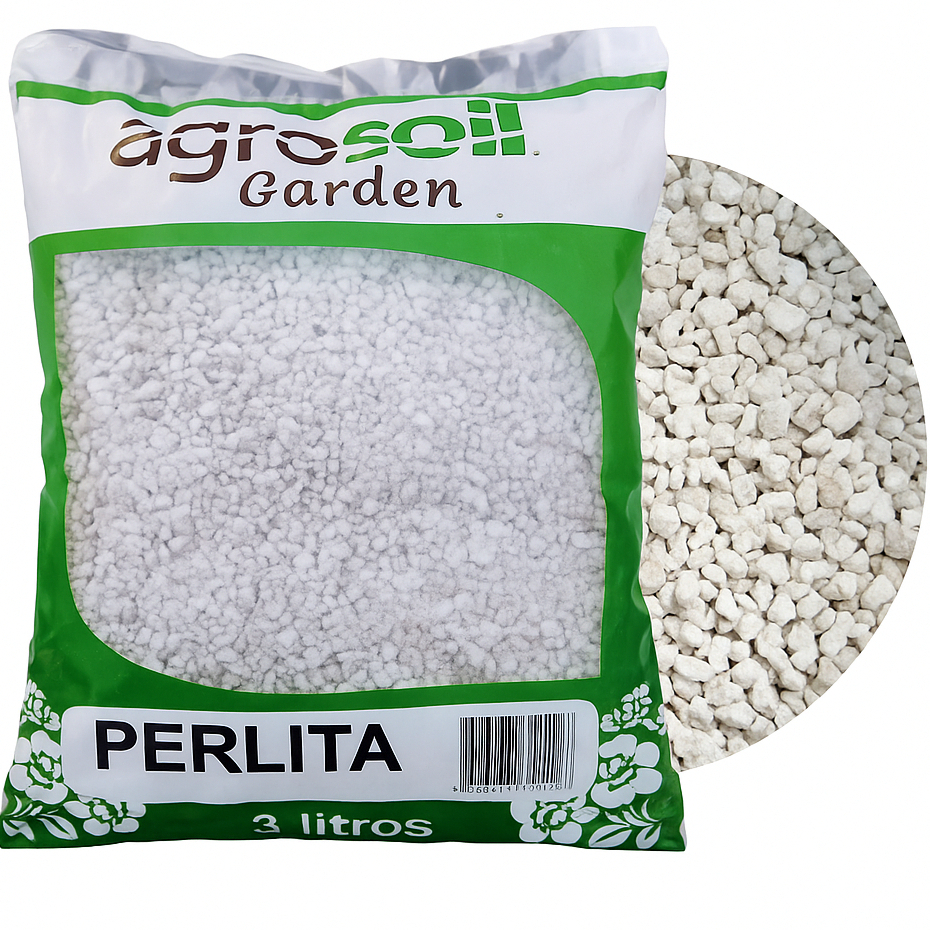 Perlita Expandida 3 Litros Agrosoil