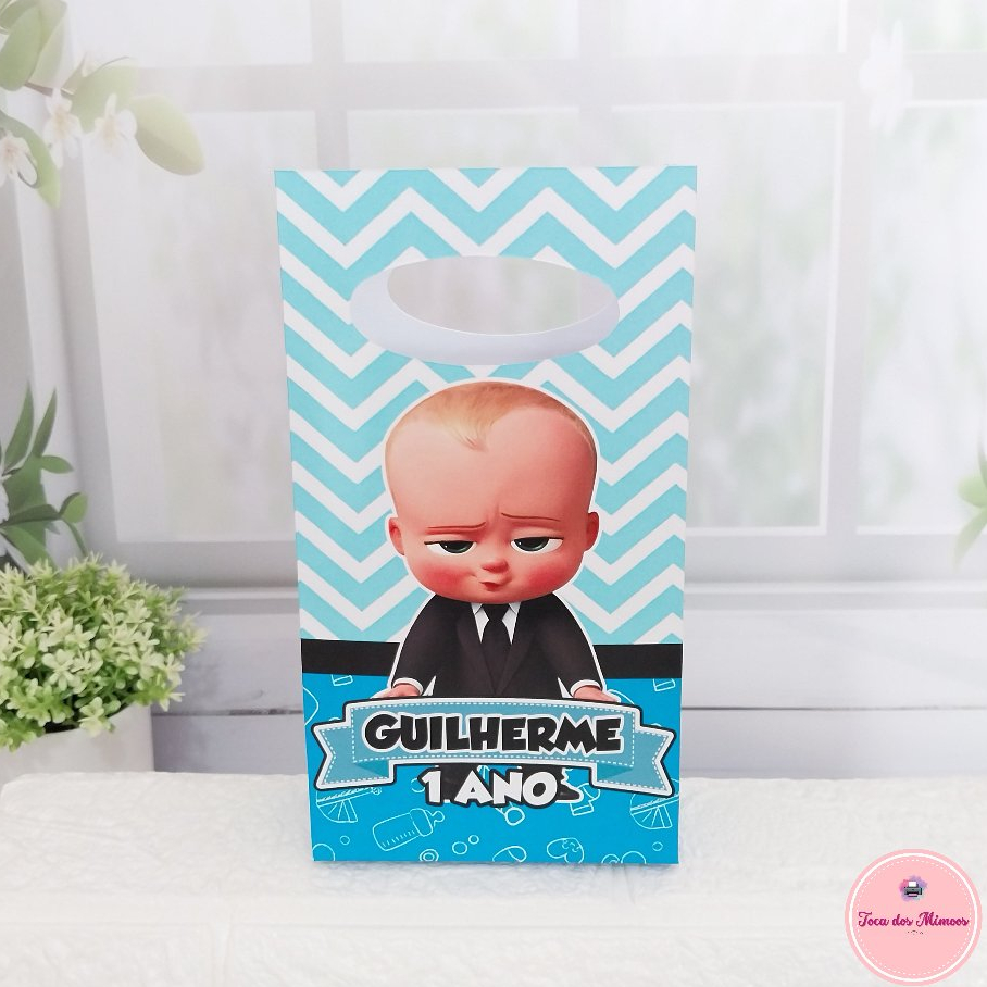 PEGUE E MONTE - SACOLINHA SURPRESA PERSONALIZADA - PODEROSO CHEFINHO - Lembrancinhas para festa