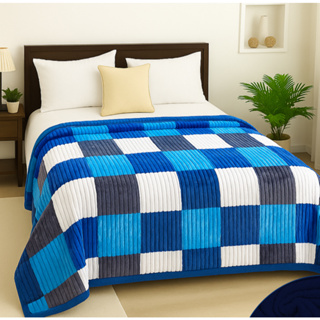 Coberta Casal Grossa 2.20x1.80 Inverno Cobertor Fofinho  Manta Sherpa Colorida em Oferta na Shopee