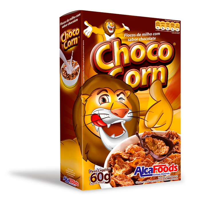 Cereal Choco Corn 60g - Alca Foods em Oferta na Shopee