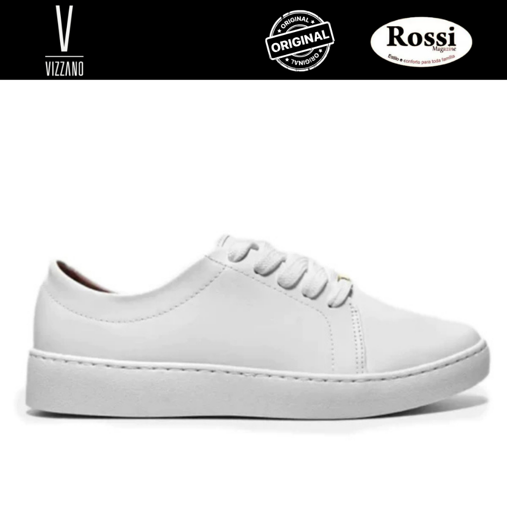 Vizzano Conforto Tênis Sneaker Feminino Casual Calçado Baixo Dia a Dia Confortavel 1214.205