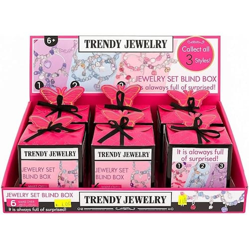 Kit de Pulseiras Infantil Caixa com 6 Peças - Toys Import J24539 em Oferta na Shopee