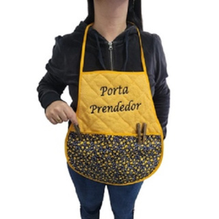 Porta Prendedor Avental Bordado - Varal de Roupas em Oferta na Shopee