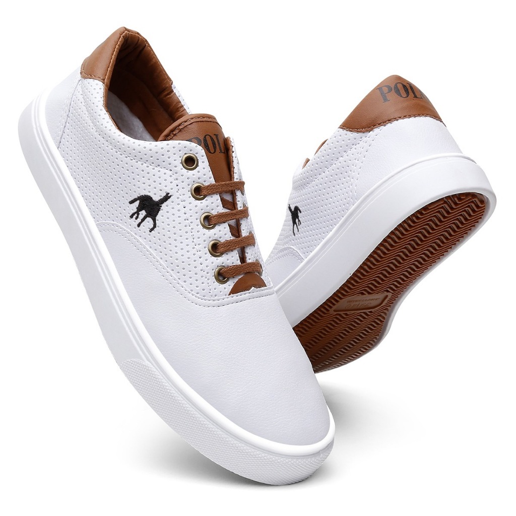 Tênis Sapatenis Casual Polo Imperial Masculino Confortável Macio e Leve do 37 ao 44 - Envio Imediato