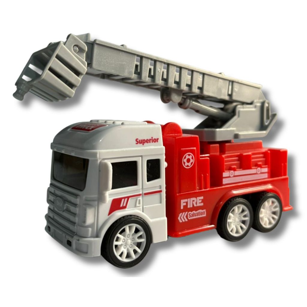 Miniatura Carro Caminhão Bombeiro Fire Salvation Fricção em Oferta na Shopee