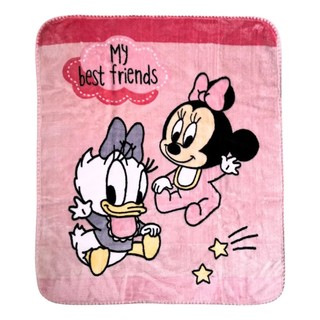 Cobertor Antialérgico Raschel- Jolitex -Linha Enxoval Disney- Minnie/Margarida Original e Licenciado