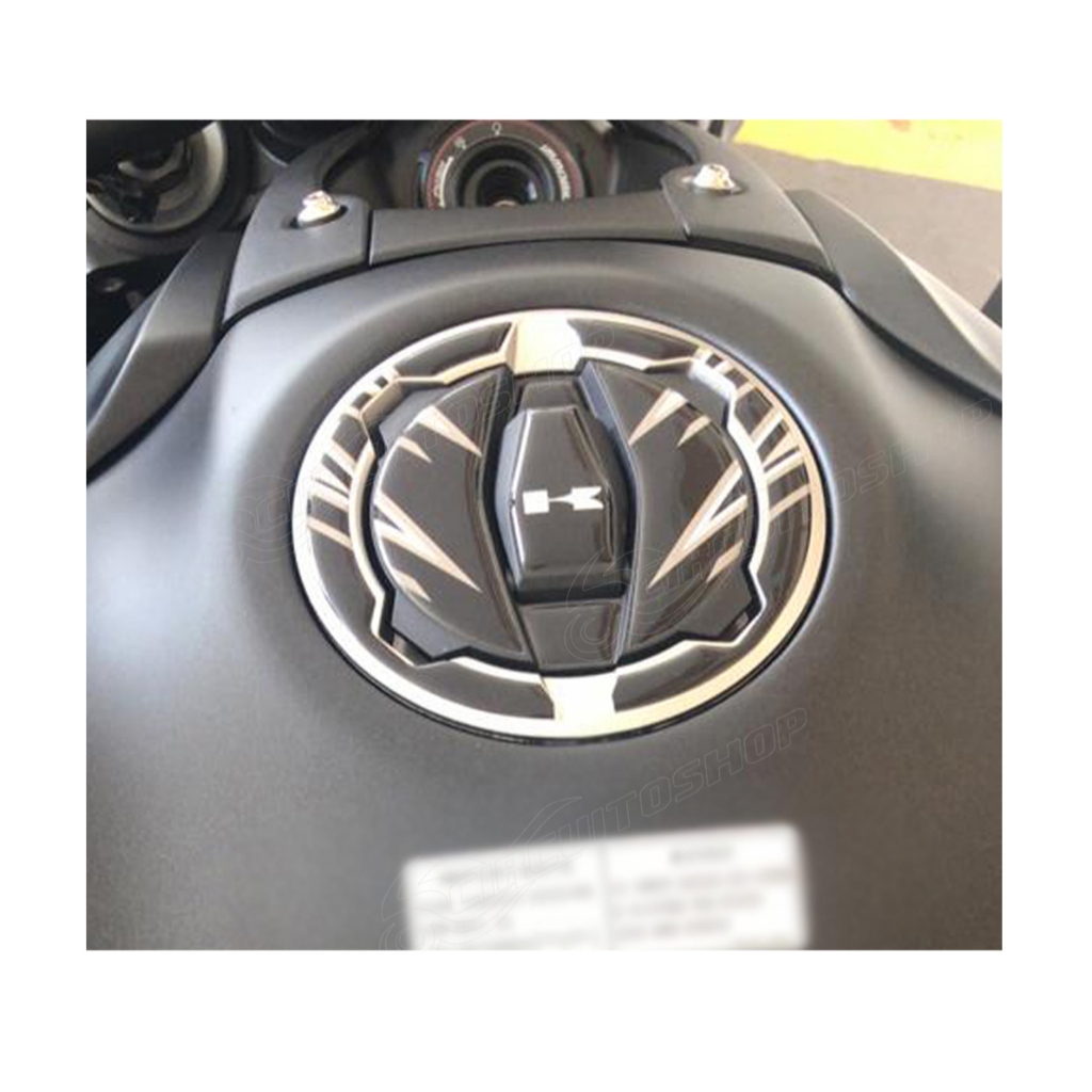 Adesivo Protetor Relevo 3d Bocal M07 Moto Ninja 500 Z 500