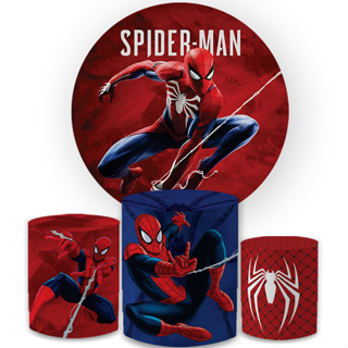 Kit Capa Painel Filme Homem Aranhe Spider Men Decoração Festa Aniversario em Oferta na Shopee