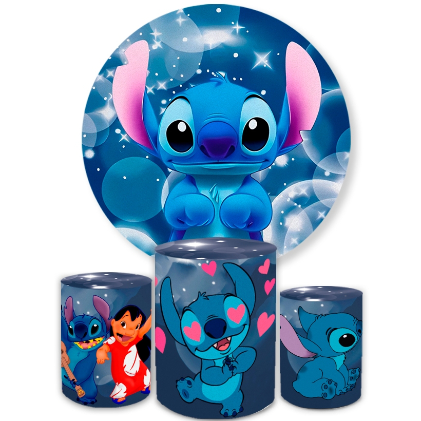 Kit Capa Painel Lilow e Stitch Filme Decoração Festa Aniversario Bibi Paineis em Oferta na Shopee