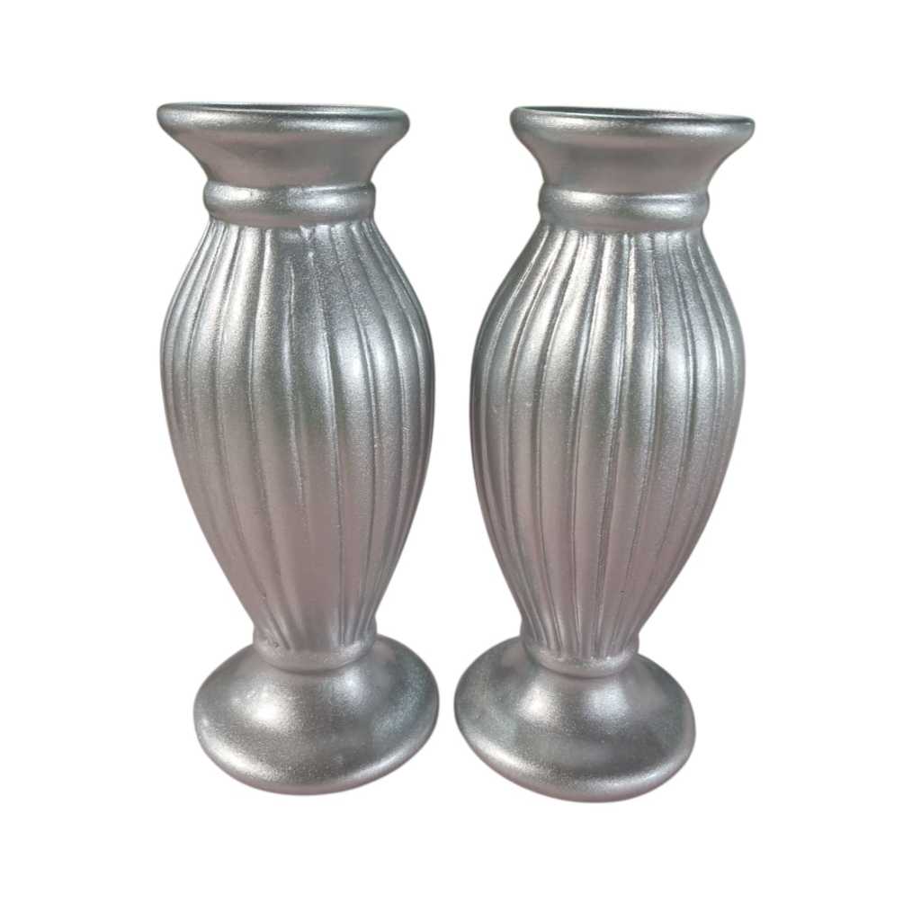 KIT 2 VASO ELEGANTE PEQUENO PARA DECORAÇÃO DE CASA E FESTA FLOR ARTIFICIAL VASO LUXO CÊRAMICA. em Oferta na Shopee