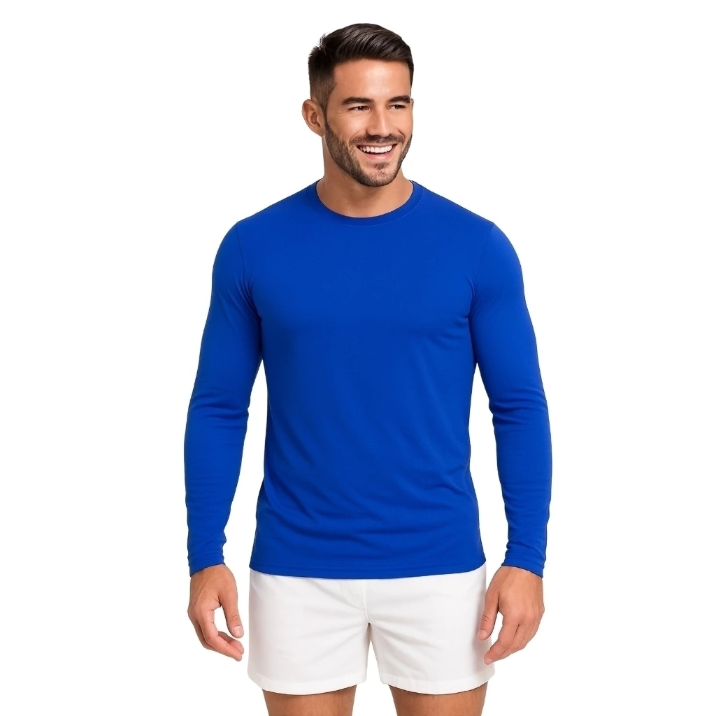 Camiseta Manga Longa Térmica Fitness