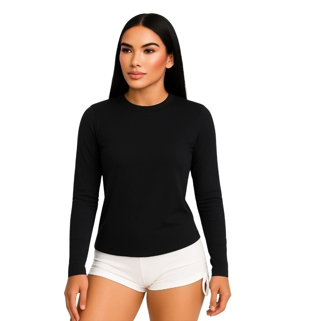 Camisa Proteção Solar Feminina Segunda Pele Com Proteção Uv50+ em Oferta na Shopee