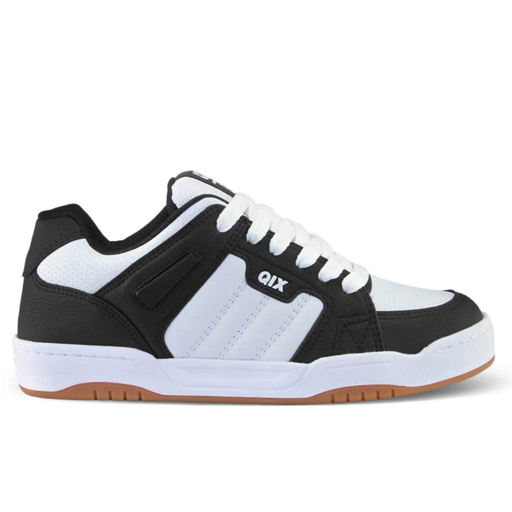Tênis Qix Skate Square Original Sola Borracha Street Couro Macio em Oferta na Shopee