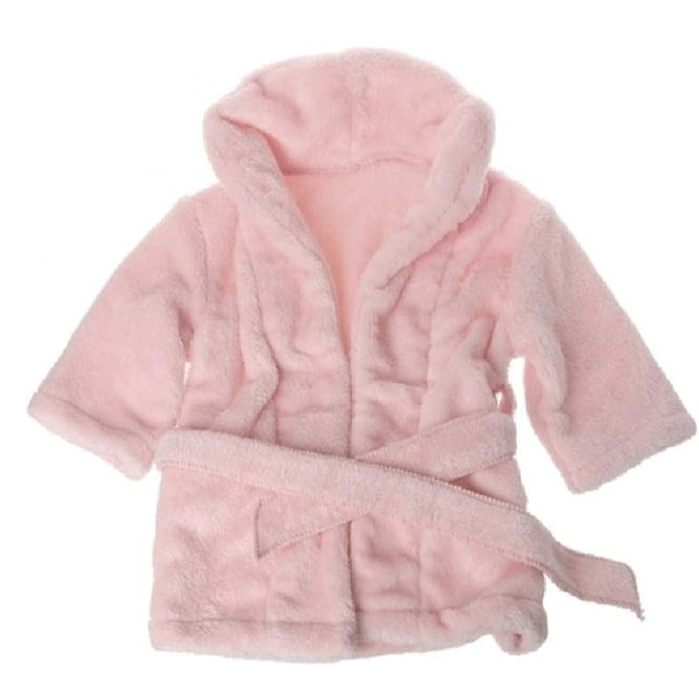Roupão para Bebe com Capuz Microfibra de 6 Meses a 2 Anos Várias Cores em Oferta na Shopee