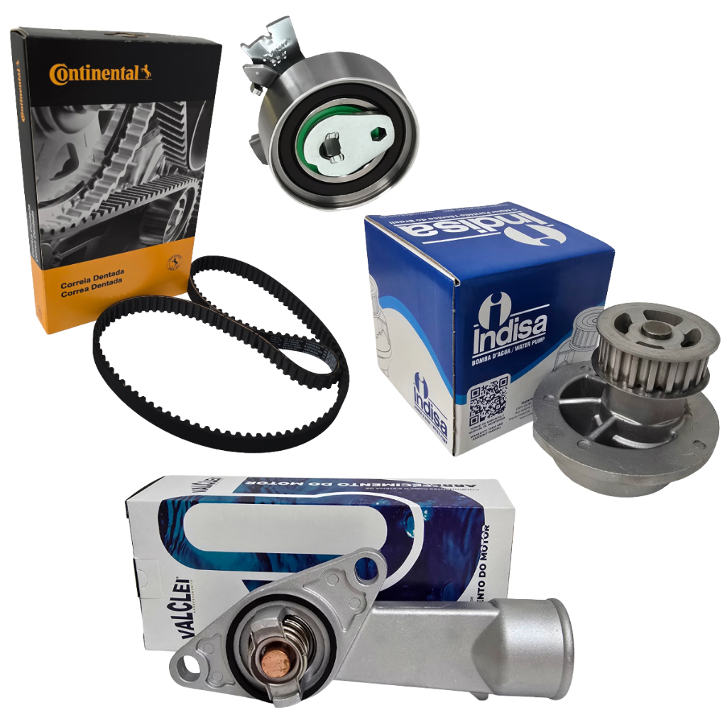 Kit Correia Tensor Válvula Bomba D'água Corsa Celta Montana em Oferta na Shopee