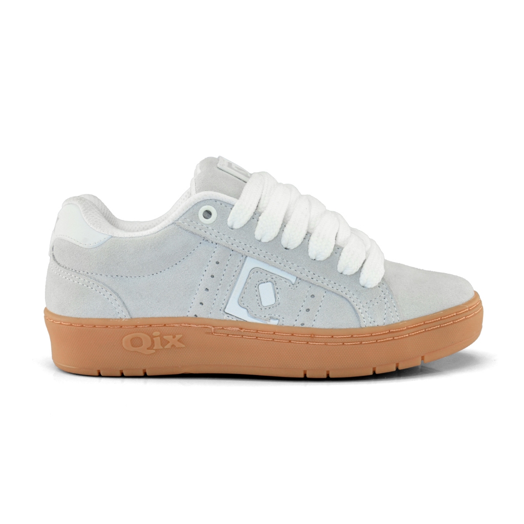 Tênis Qix Combat Suede Cores Skatista Macio Camurça Couro