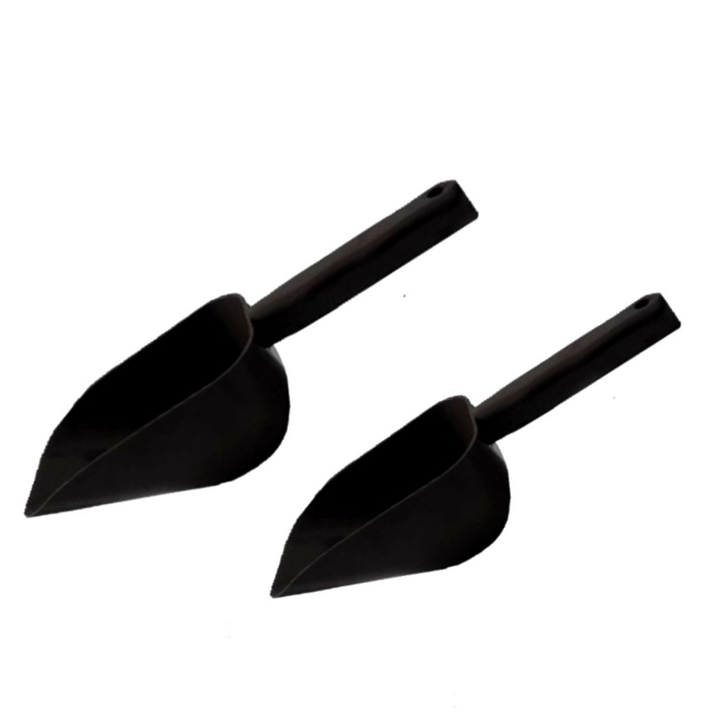 2 Concha Pegador Multiuso Colher Cereais Gelo Grande Grãos Ração 200g em Oferta na Shopee