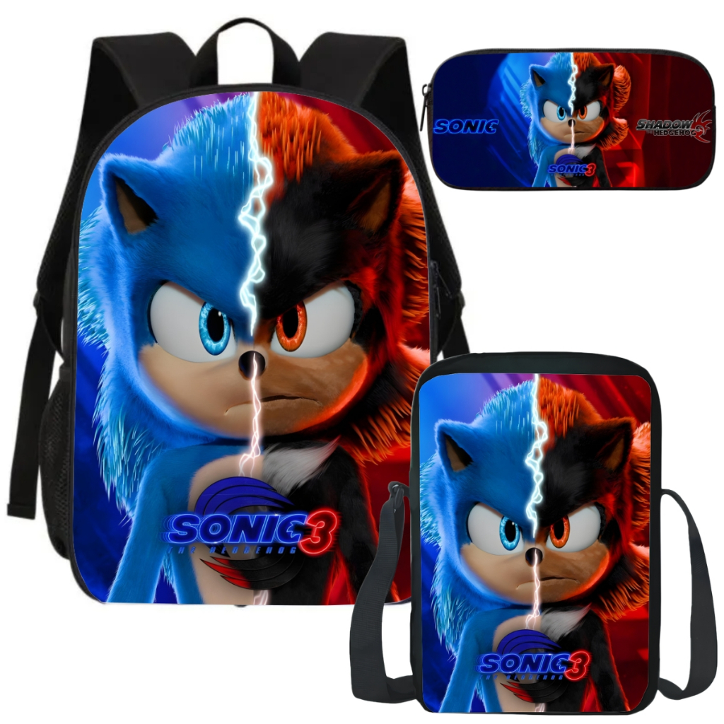 Itens Escolares Infantil  Jogo Ouriço Mochila Estojo Lancheira
