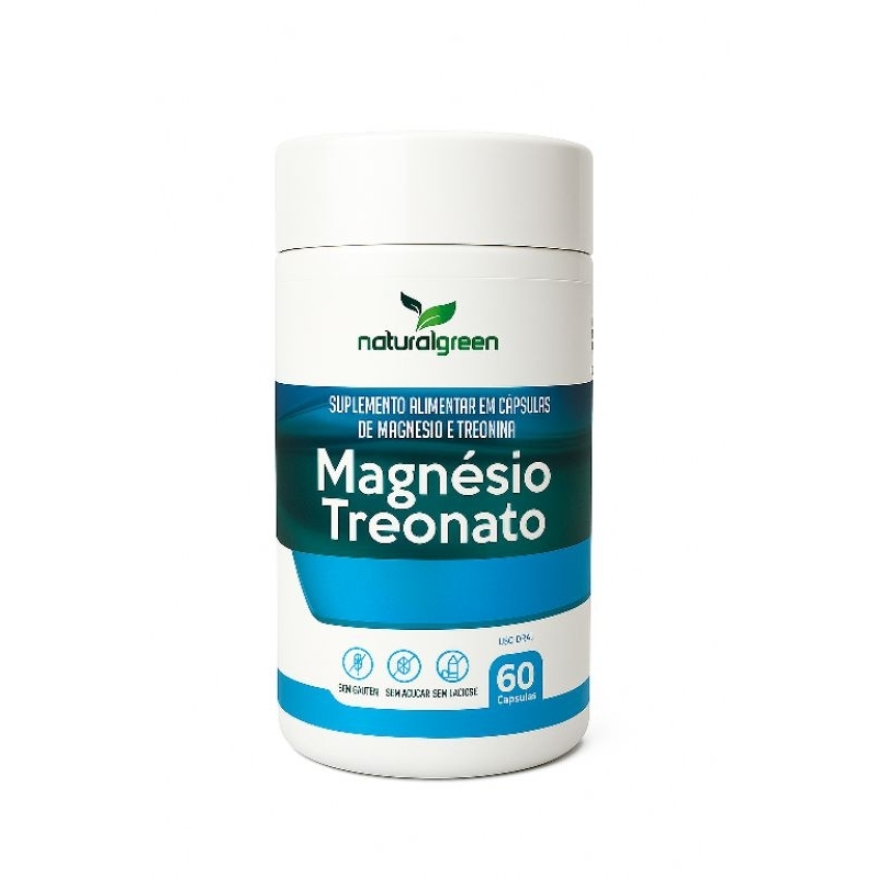 Magnesio e Treonato Completo Natural Green + MIMO