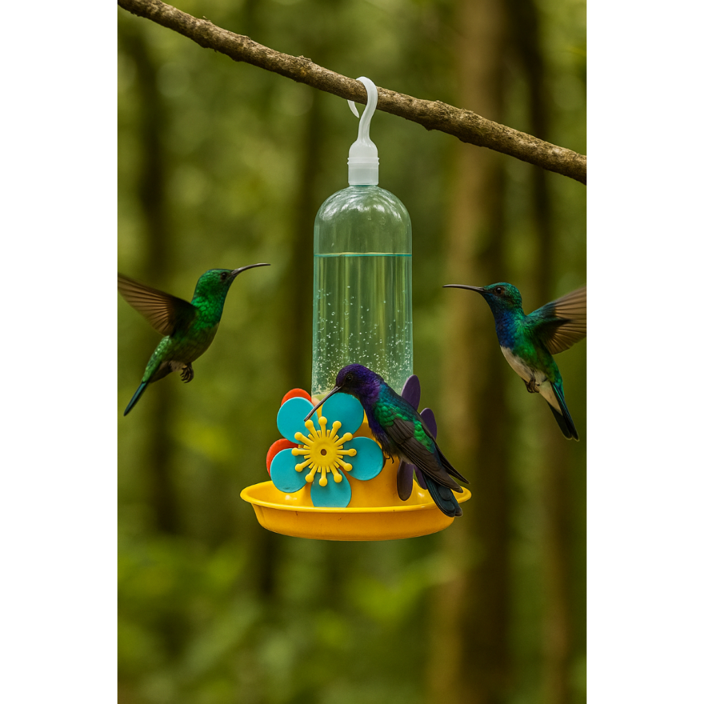 Bebedouro Para Beija Flor Mini Acrilico Base Anti Formiga 100 ml em Oferta na Shopee