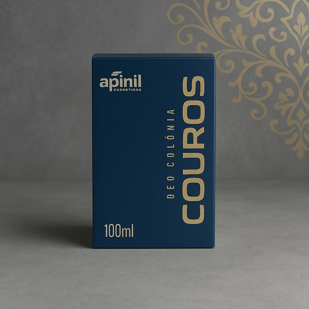 Perfume Apinil Couros Masculino 100ml Amadeirado Sofisticado