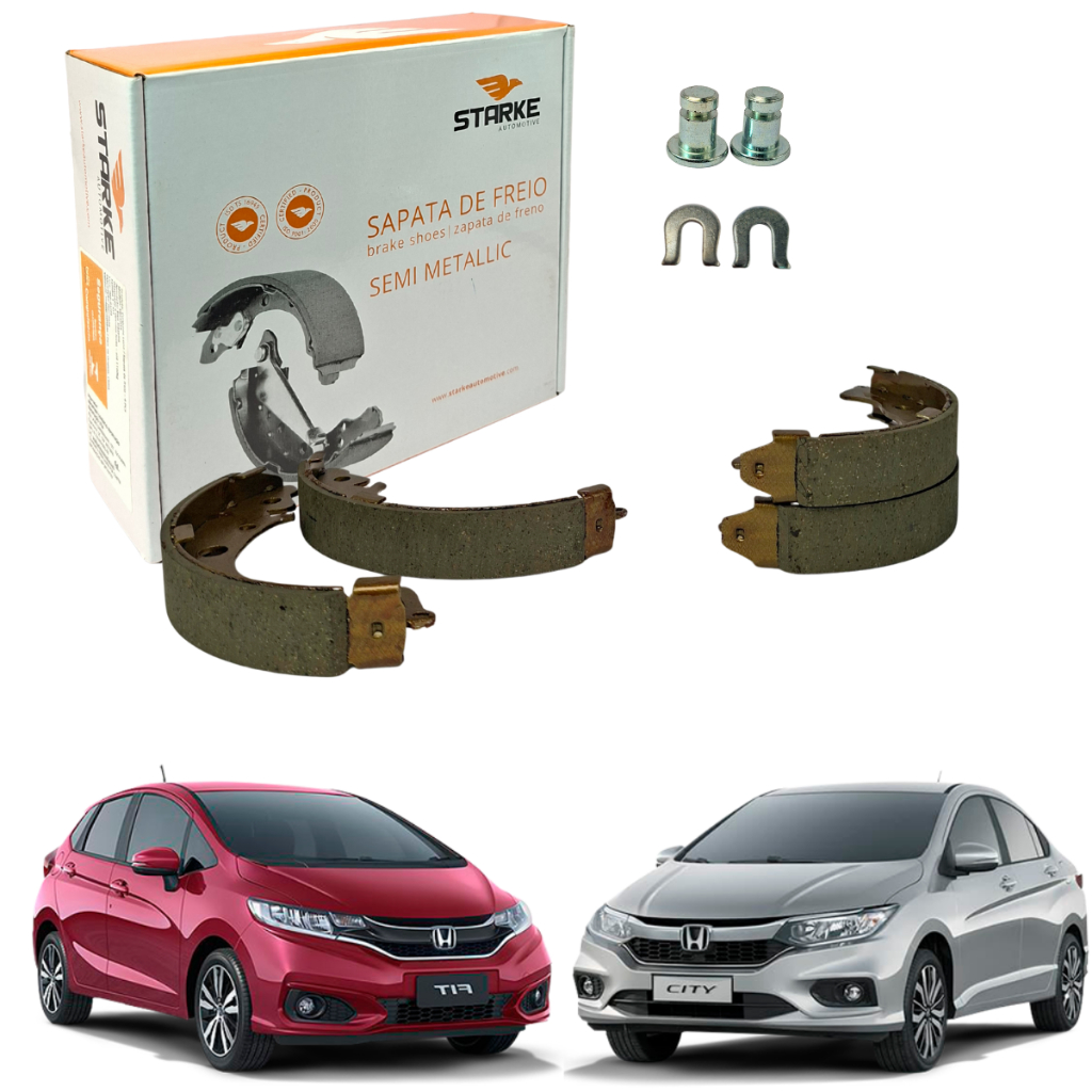 Sapata Lona De Freio City 1.5 16V Fit Wrv 1.5 16V 2015 A 2020