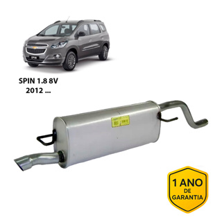 Escapamento Saída Traseira da Spin 1.8 8V - 2012 á 2019 em Oferta na Shopee