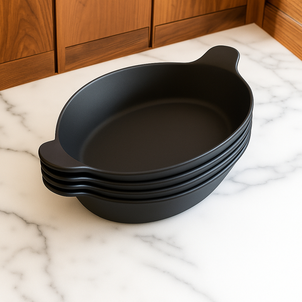 Kit 10 a 1 petisqueira barquinha canoa PRETA petiscos churras festa frios para servir amendoim caldo