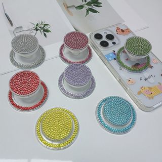 Suporte para celular Magsafe MAGNÉTICO Com Brilho  Ajustável Grip em Oferta na Shopee