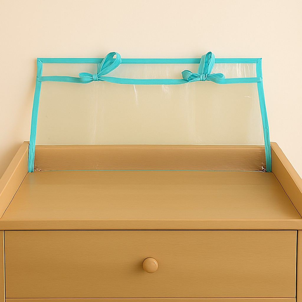 Capa Plástica Para Trocador De Espuma Para Cômoda Quarto do Bebê Percal 400 Fios Super Macio