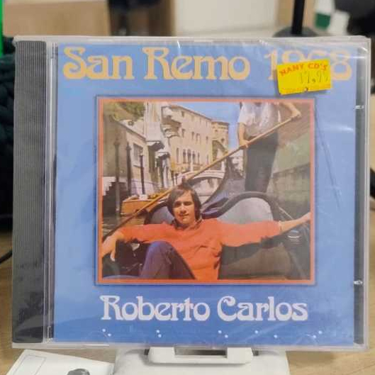 CD ROBERTO CARLOS - SAN REMO (1968) - ORIGINAL E LACRADO
