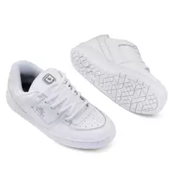 Tênis Qix Chorão 01 Original Skatista Couro Sola Borracha Feminino Masculino Dia a dia