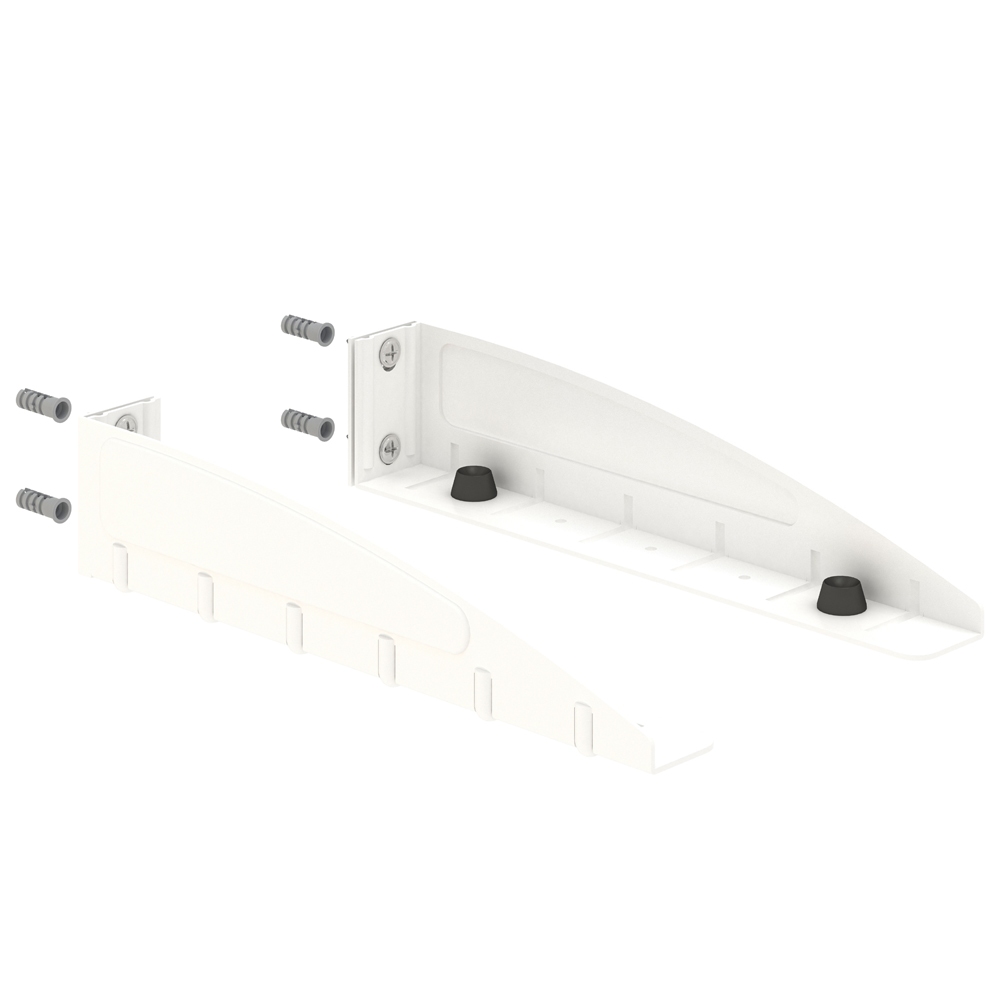 Suporte para Microondas Purificador Micro-ondas Forno Elétrico Multivisão F-DECOR Preto / Branco — imagem 2 de 2