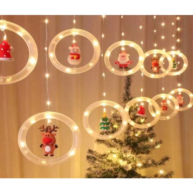 Cortina de Luz LED Cascata Natalina