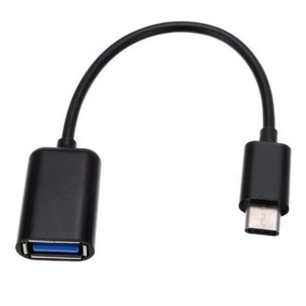 Cabo Adaptador Tipo C Otg Pendrive Para Celular E Tablet