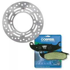 Disco de Freio Dianteiro Pcx 150 Abs 2019-2024 + Pastilhas Cobreq