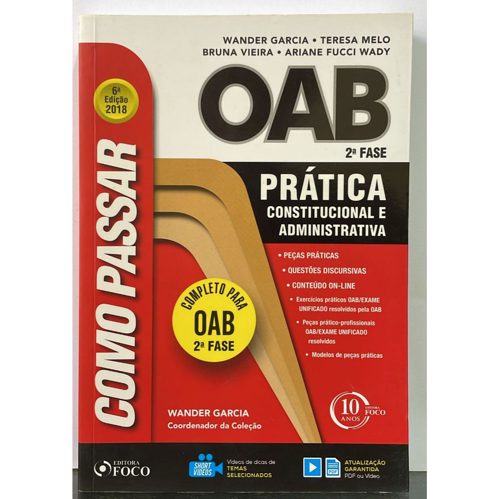 Como passar OAB - Prática Constitucional e Administrativa