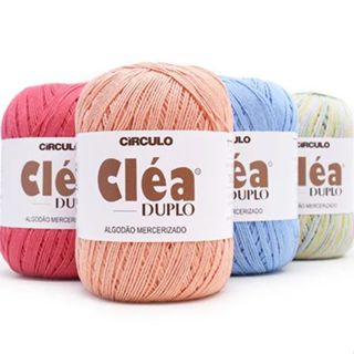 Fio Cléa Duplo Círculo 500m tex 295 em Oferta na Shopee