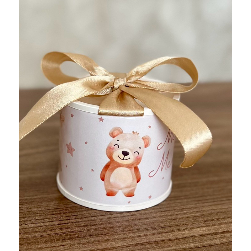 Kit tubolatas personalizadas CHÁ REVELAÇÃO • Lembrancinha maternidade | aniversário | chá de bebê • 5x6 - Vários temas