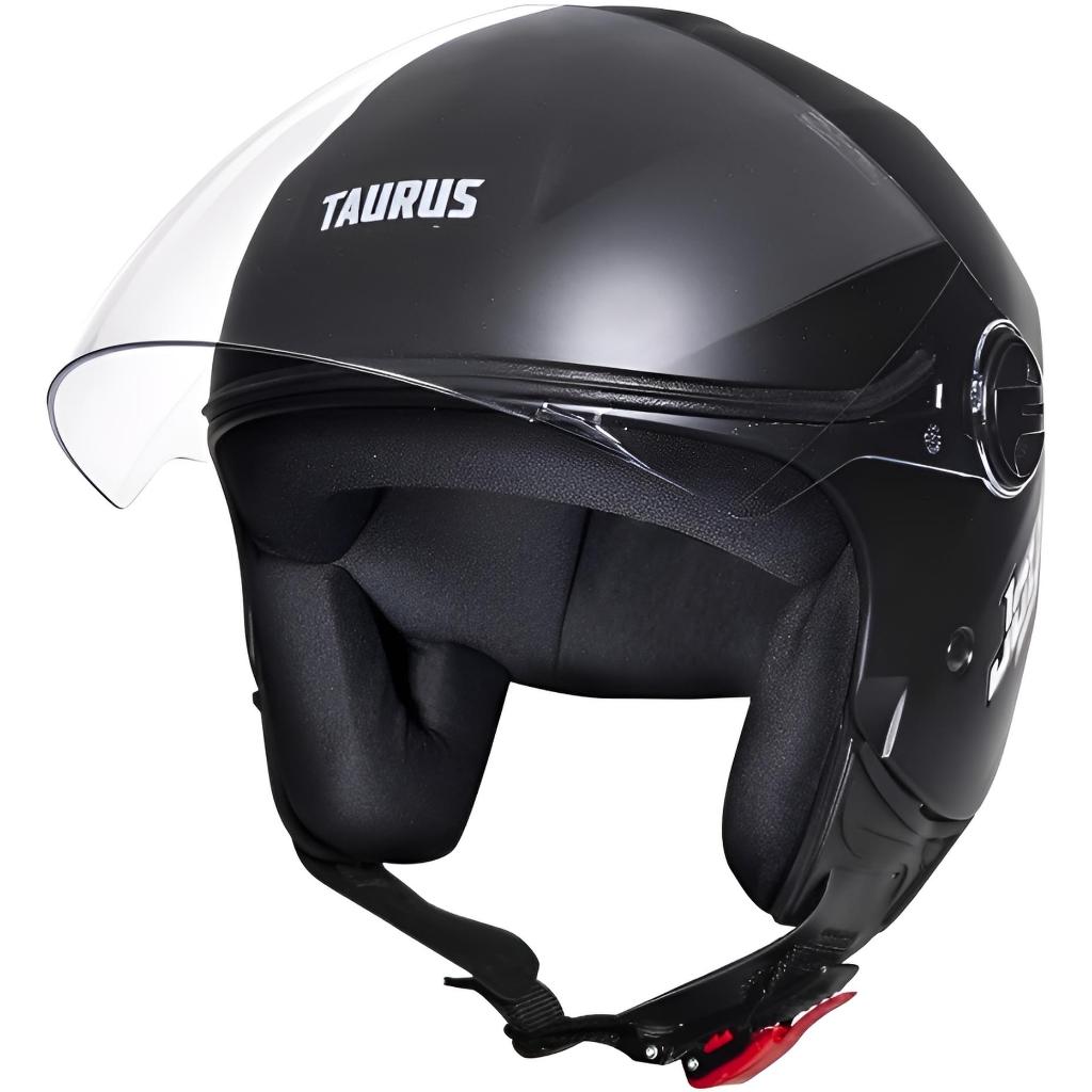 Capacete Taurus Aberto Joy23 Open Face Preto Fosco Com Viseira Acoplada em Oferta na Shopee