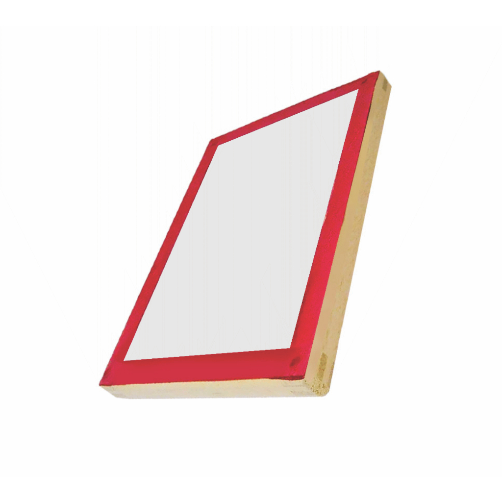 Tela 40x50 Esticada 55 Fios Para Silk Screen E Serigrafia