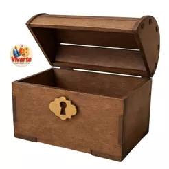 Kit Mini Baús Lembrancinha Mdf Sem Tag Festas Casamentos Batizados Aniversários