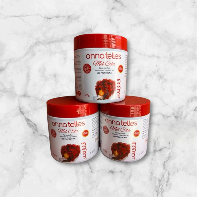 Kit 03 Mel Cola Ana Telles 500 gramas cada em Oferta na Shopee