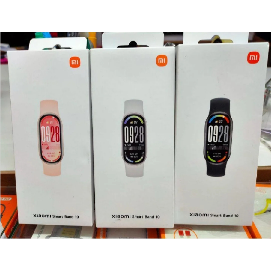 Relógio Xiaomi Mi Band 10 Smartwatch Global Lançamento Original em Oferta na Shopee