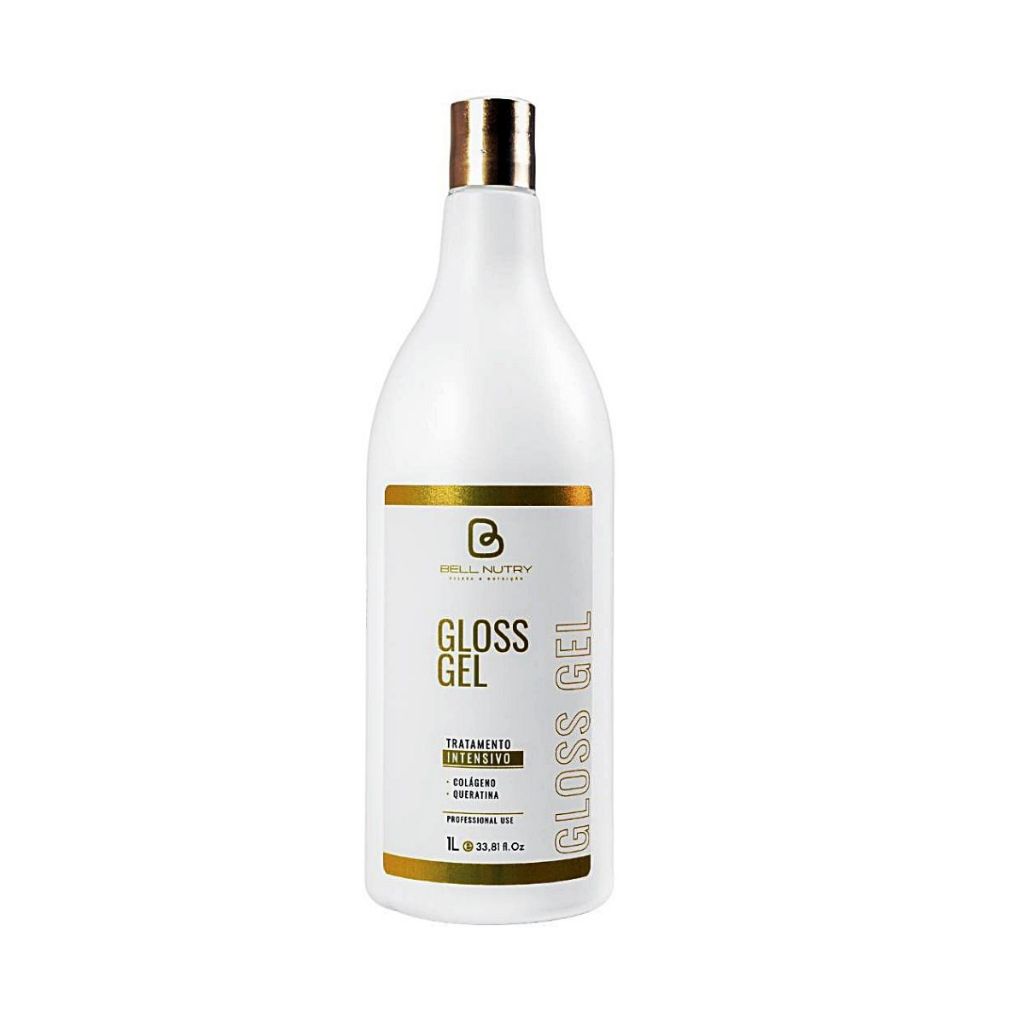 Gel Gloss Progressivo 1L Com Colágeno e Queratina | Bell Nutry