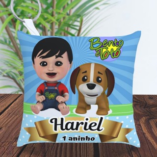 KIT ALMOCHAVEIRO PERSONALIZADO - BENTO E TOTÓ em Oferta na Shopee