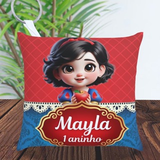 ALMOCHAVEIRO PERSONALIZADO - BRANCA DE NEVE BABY em Oferta na Shopee
